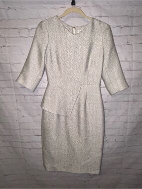 The Fold Eaton Signature Tweed Dress UK 8/US 4